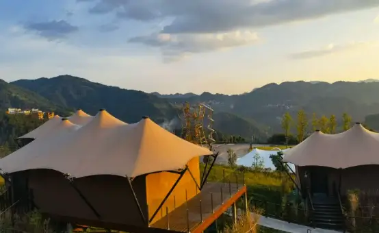 Luxury Safari Tent with Bathroom
