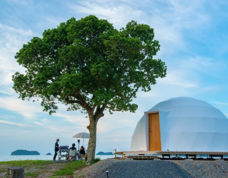 Beautiful Beachside Dome Houses