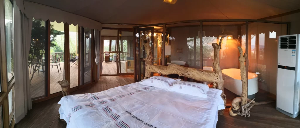 Bougie Camping Bedroom Layout